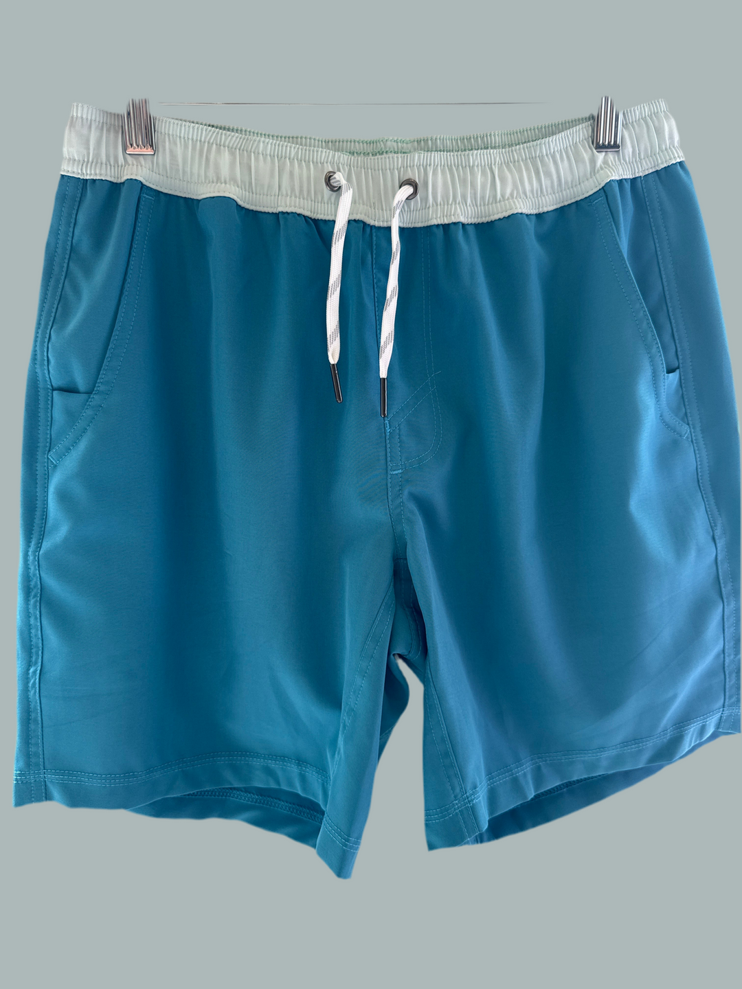 2-Tone Blue Swim Trunks