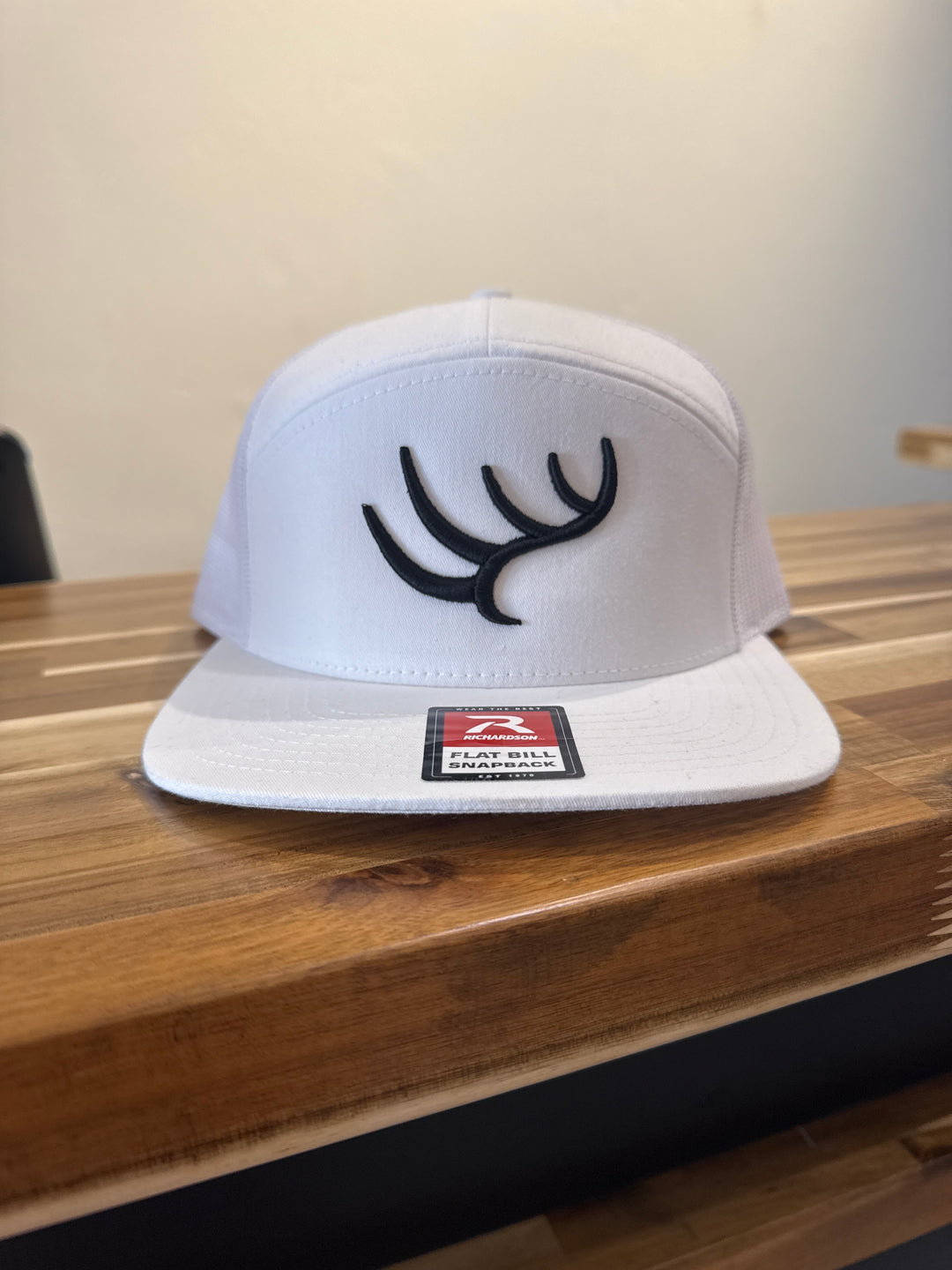 Shed 7 Panel Hat- Black