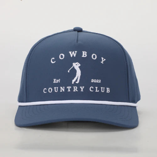 CCC Golfer Roped Hat- Navy