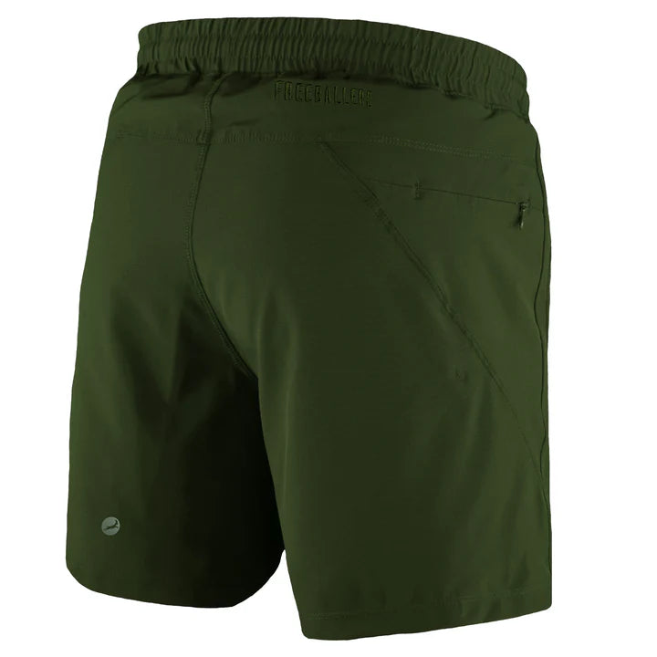 Freeballer Olive Shorts