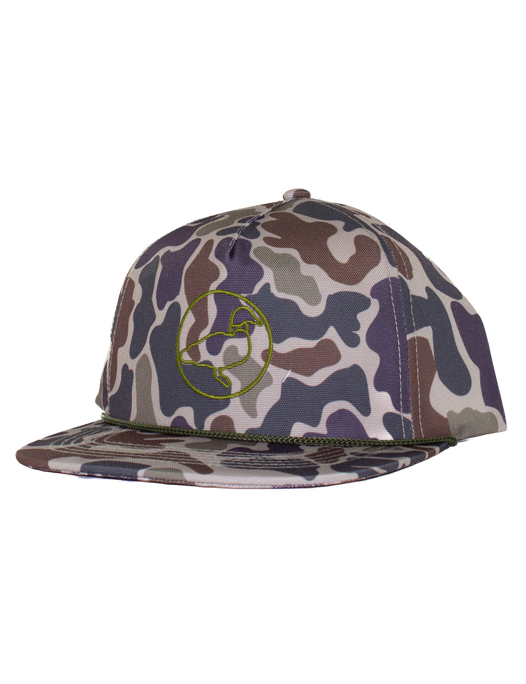 Vintage Camo Rope Hat