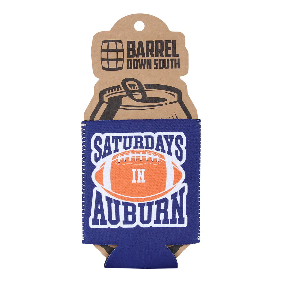 Saturdays in Auburn Can Cooler