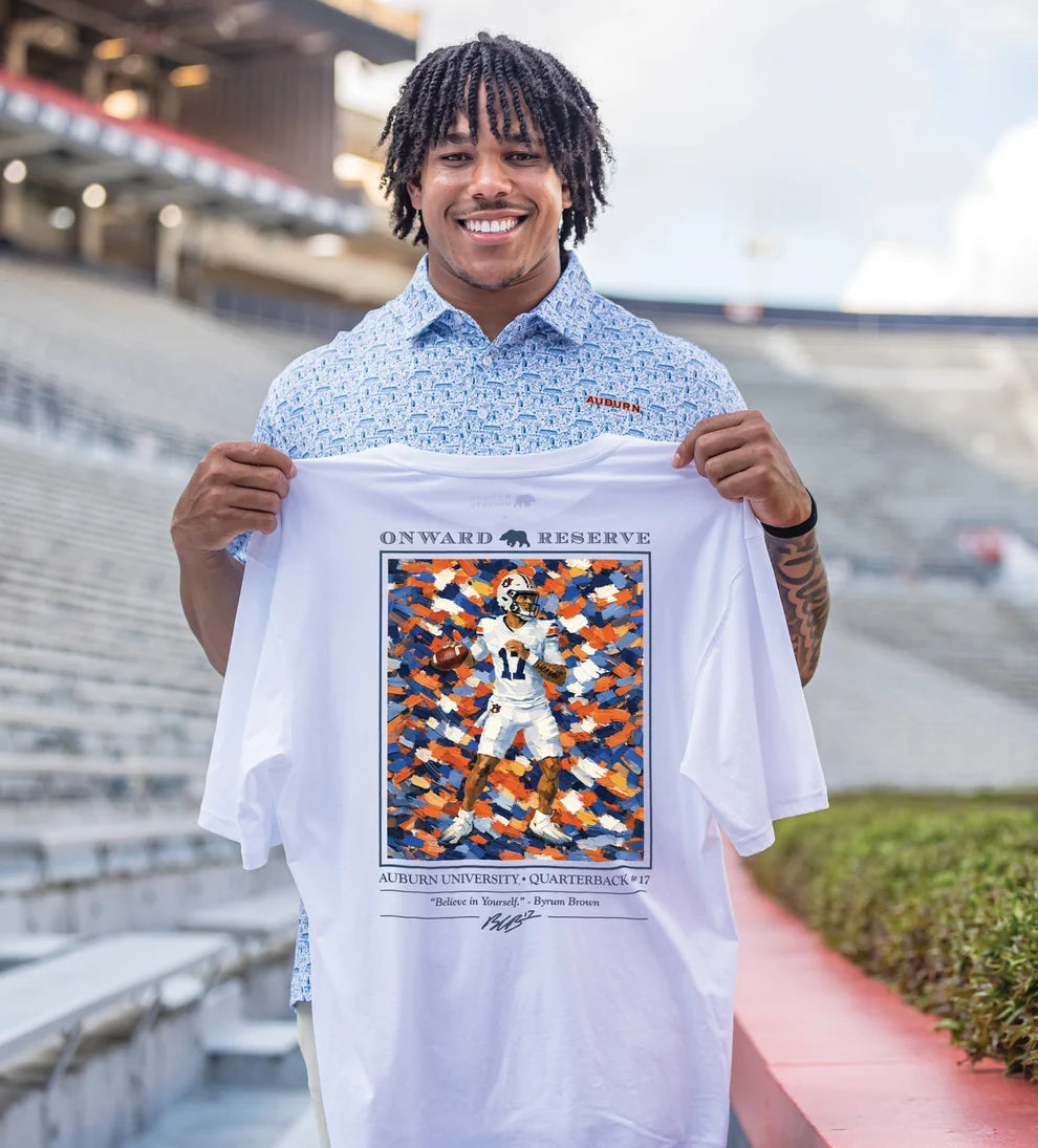Auburn Byrum Brown Tee