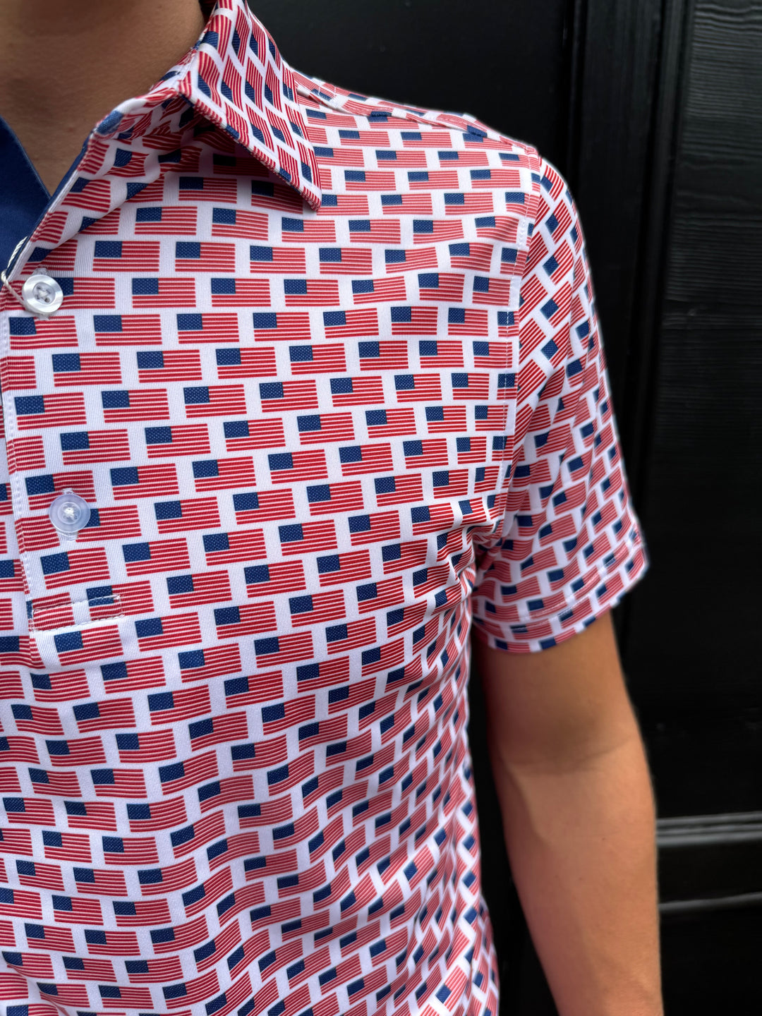 USA Flag Polo