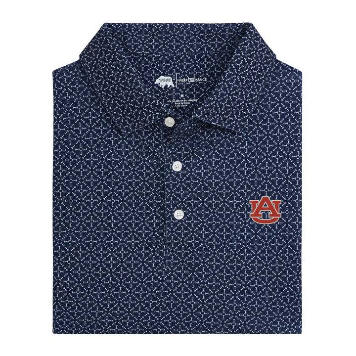 Auburn Gameday Printed Performance Polo
