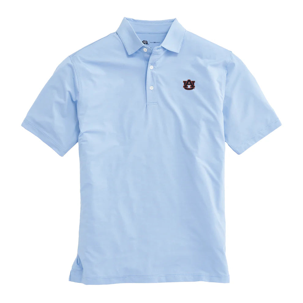 Auburn Hairline Stripe Polo