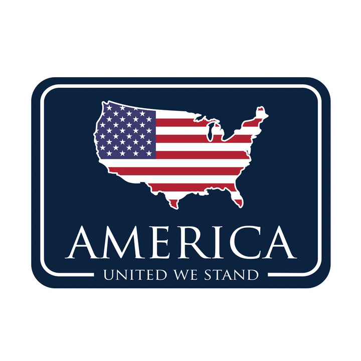 American Patch Decal