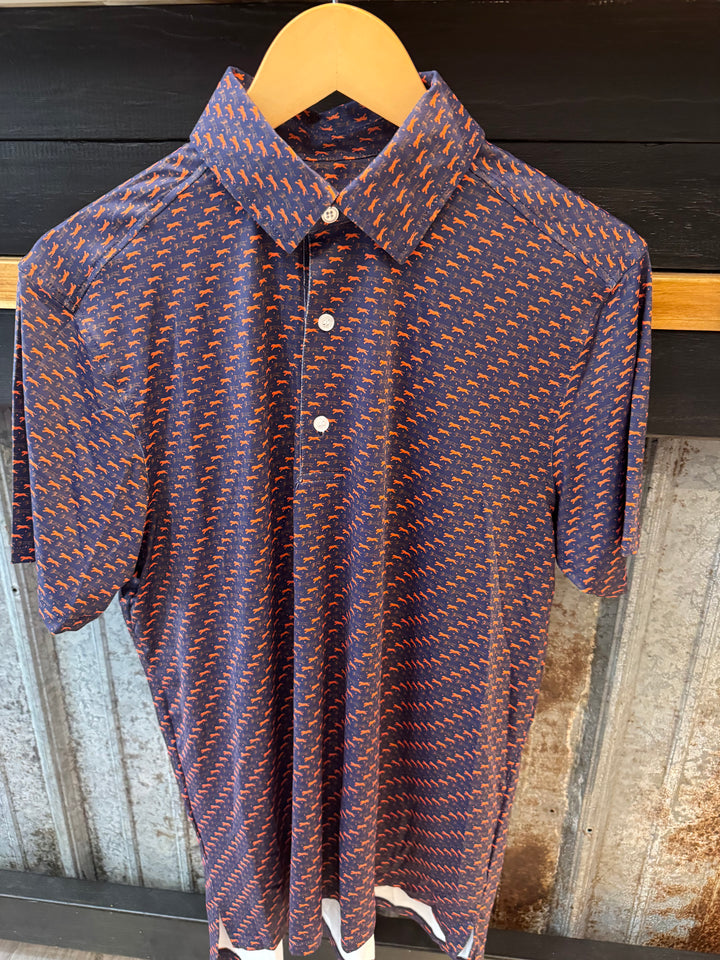 Tiger Outline Polo