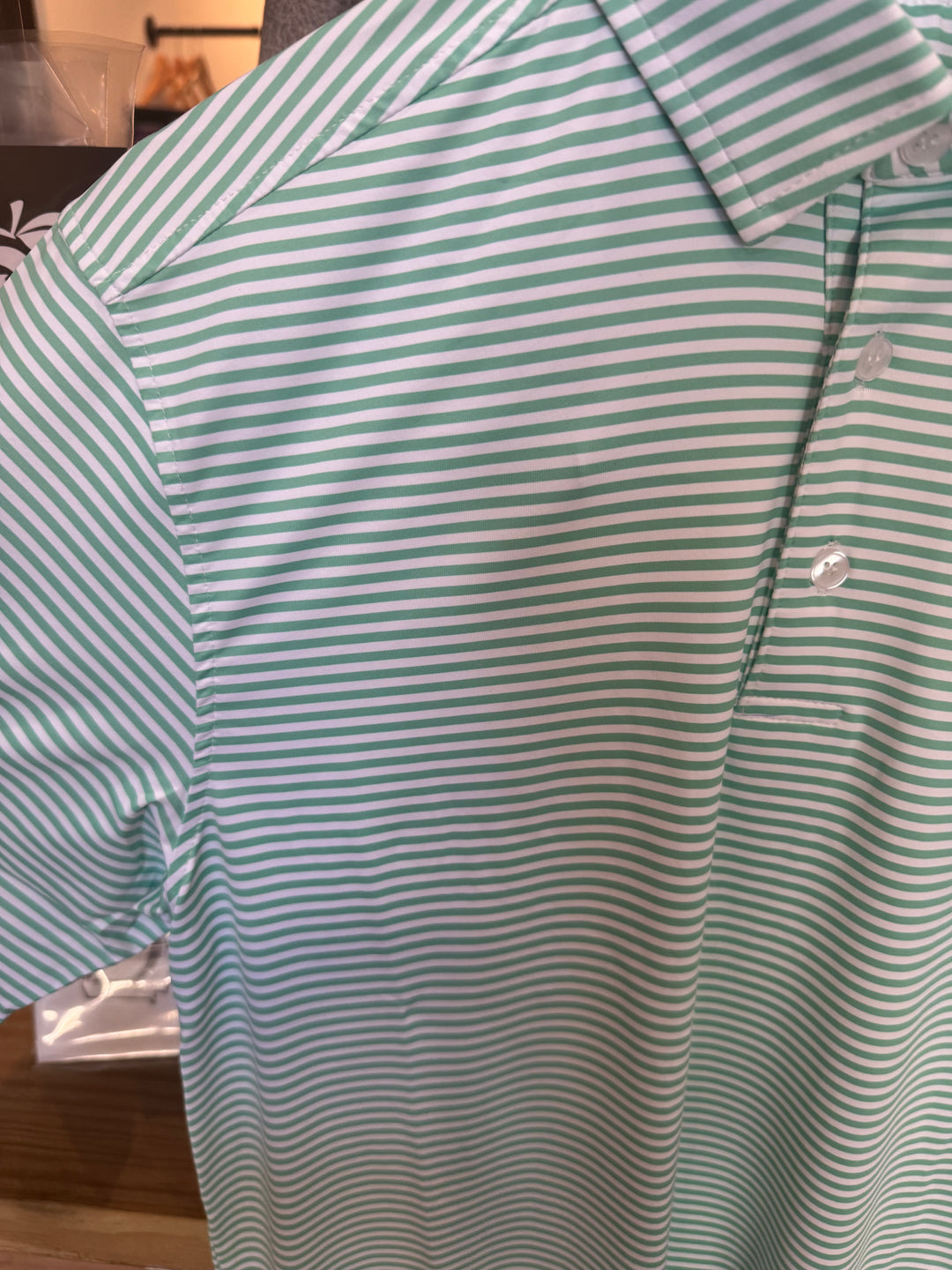 Carnival Glass/White Polo
