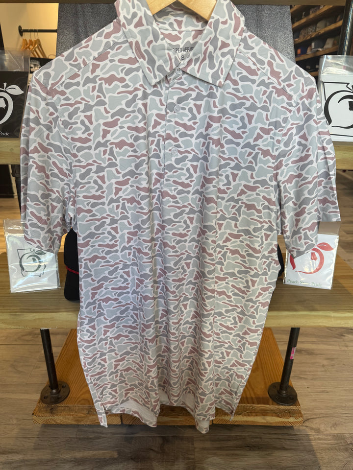 Whitetail Camo Polo