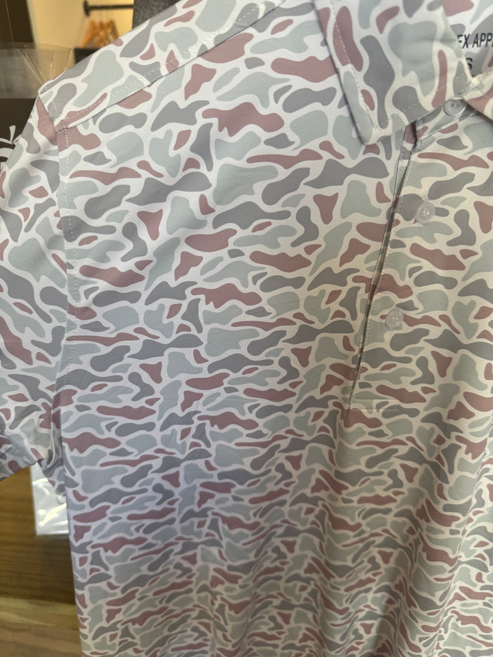 Whitetail Camo Polo