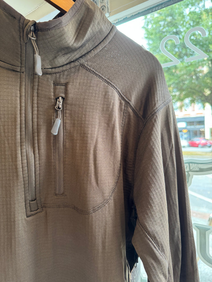 Nodak 1/4 Zip | Waffle Fleece