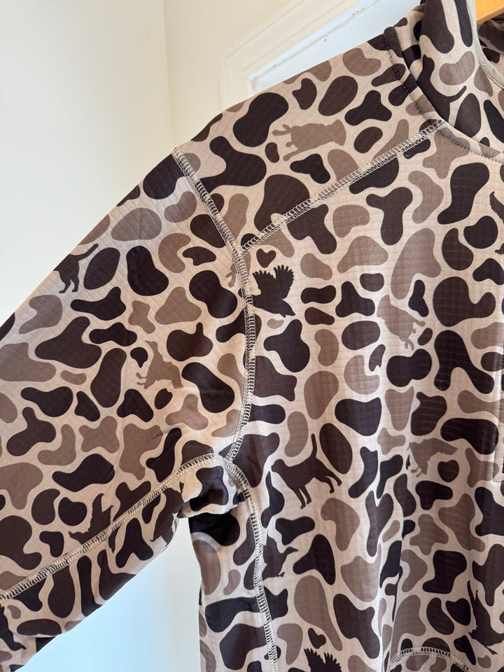 Nodak 1/4 Zip | Waffle Fleece