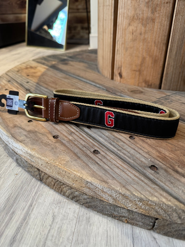 UGA Ribbon Belt Block G