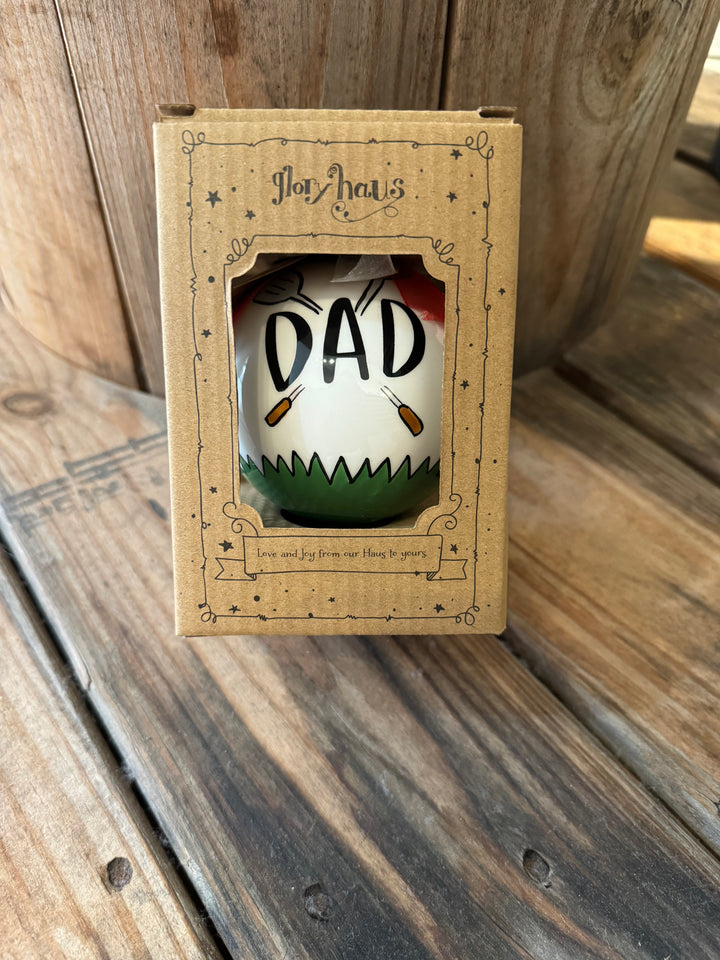 Dad Grilling Ornament