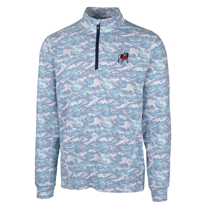 UGA Camo Quarter Zip