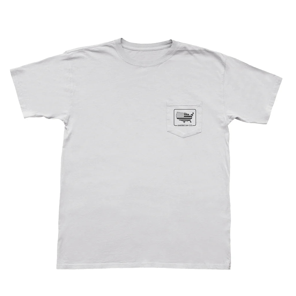 Set the Hook Short Sleeve Pocket Tee