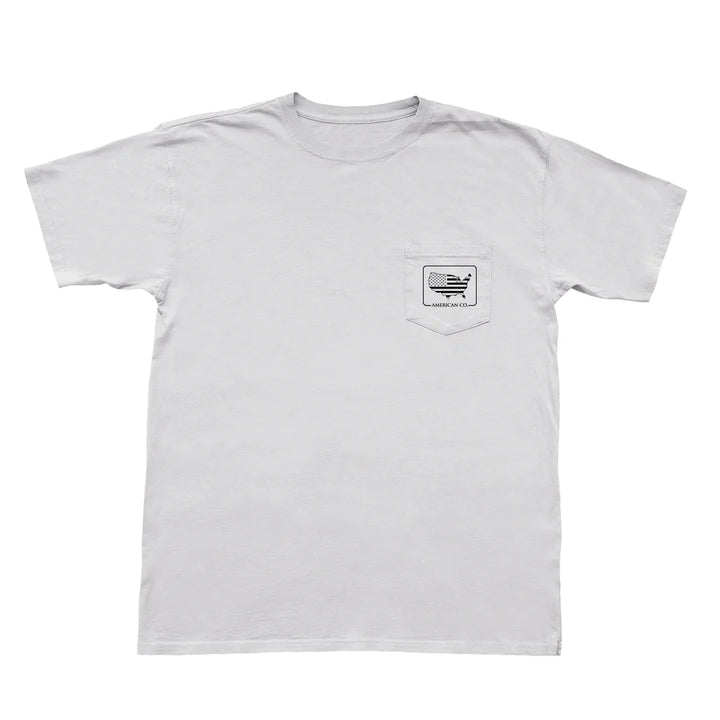 Set the Hook Short Sleeve Pocket Tee