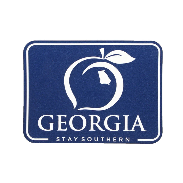 Peach State Pride GA Patch Decal