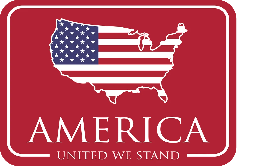American Patch Decal