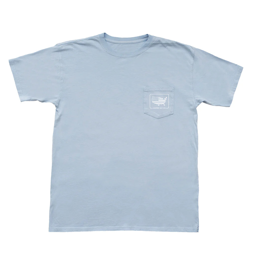 Betsy Ross Flag Short Sleeve Pocket Tee