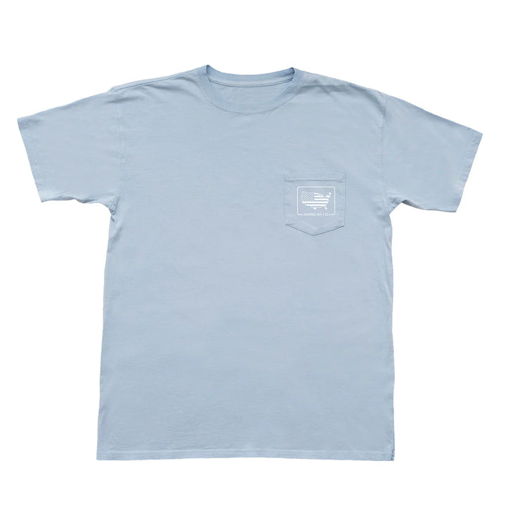 Betsy Ross Flag Short Sleeve Pocket Tee