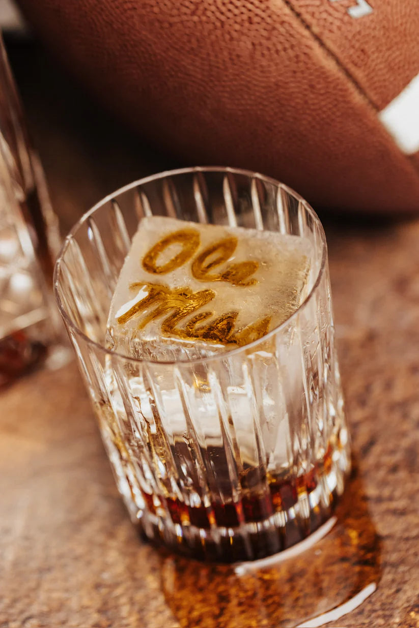 Ole Miss-Script Ice Mold