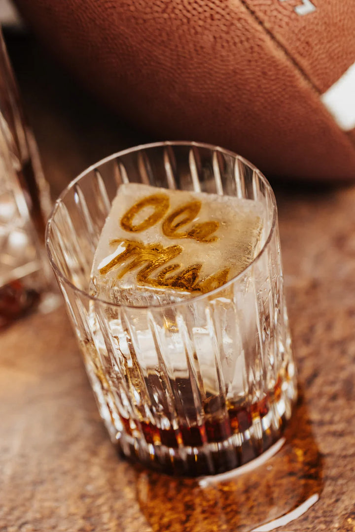 Ole Miss-Script Ice Mold