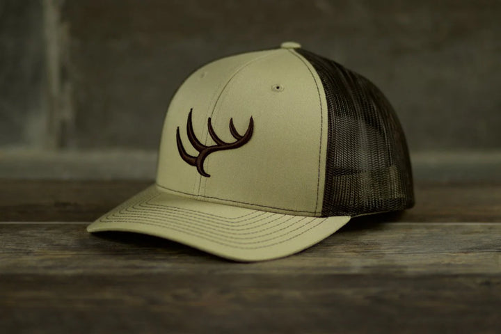 Shed Hat - Khaki & Coffee