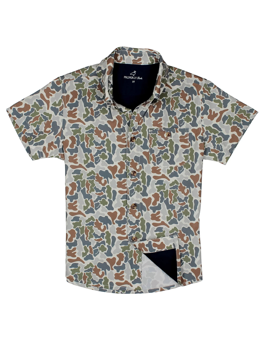 Boys Sportsman Field Shirt-Terra Camo