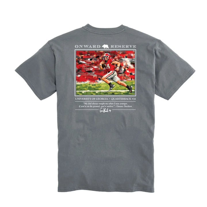UGA Gunner Stockton #14 Tee