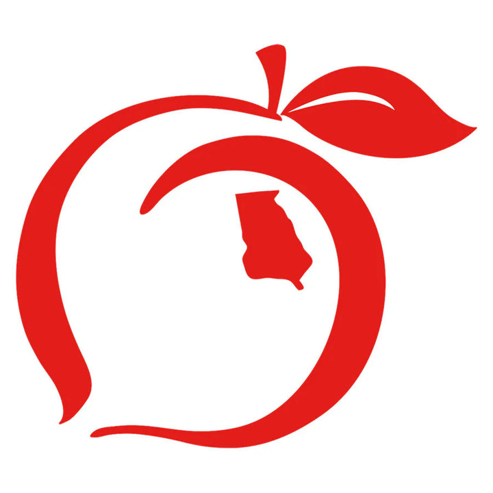 Peach State Pride Peach Decal