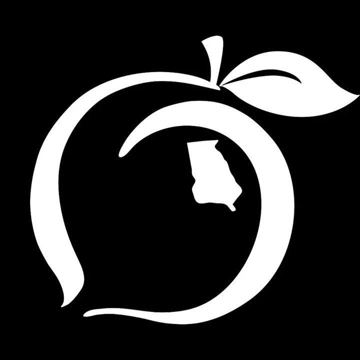 Peach State Pride Peach Decal