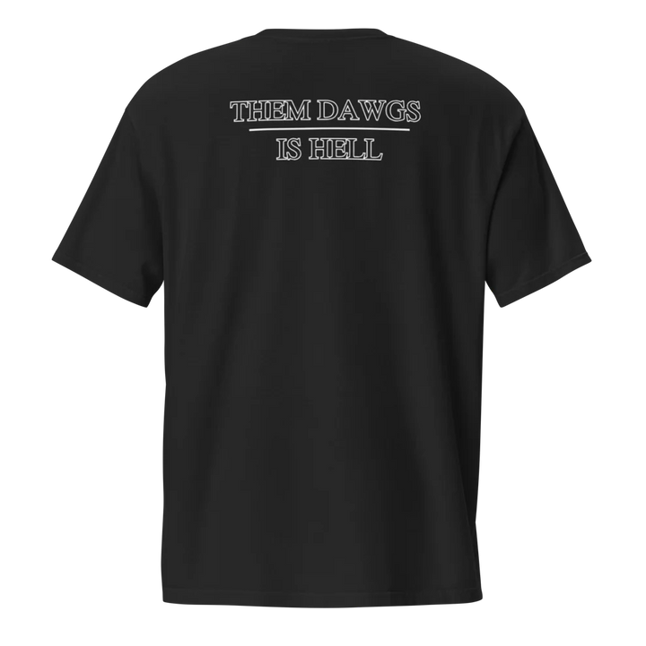 Black-out (Them Dawgs Is Hell) pocket t-shirt